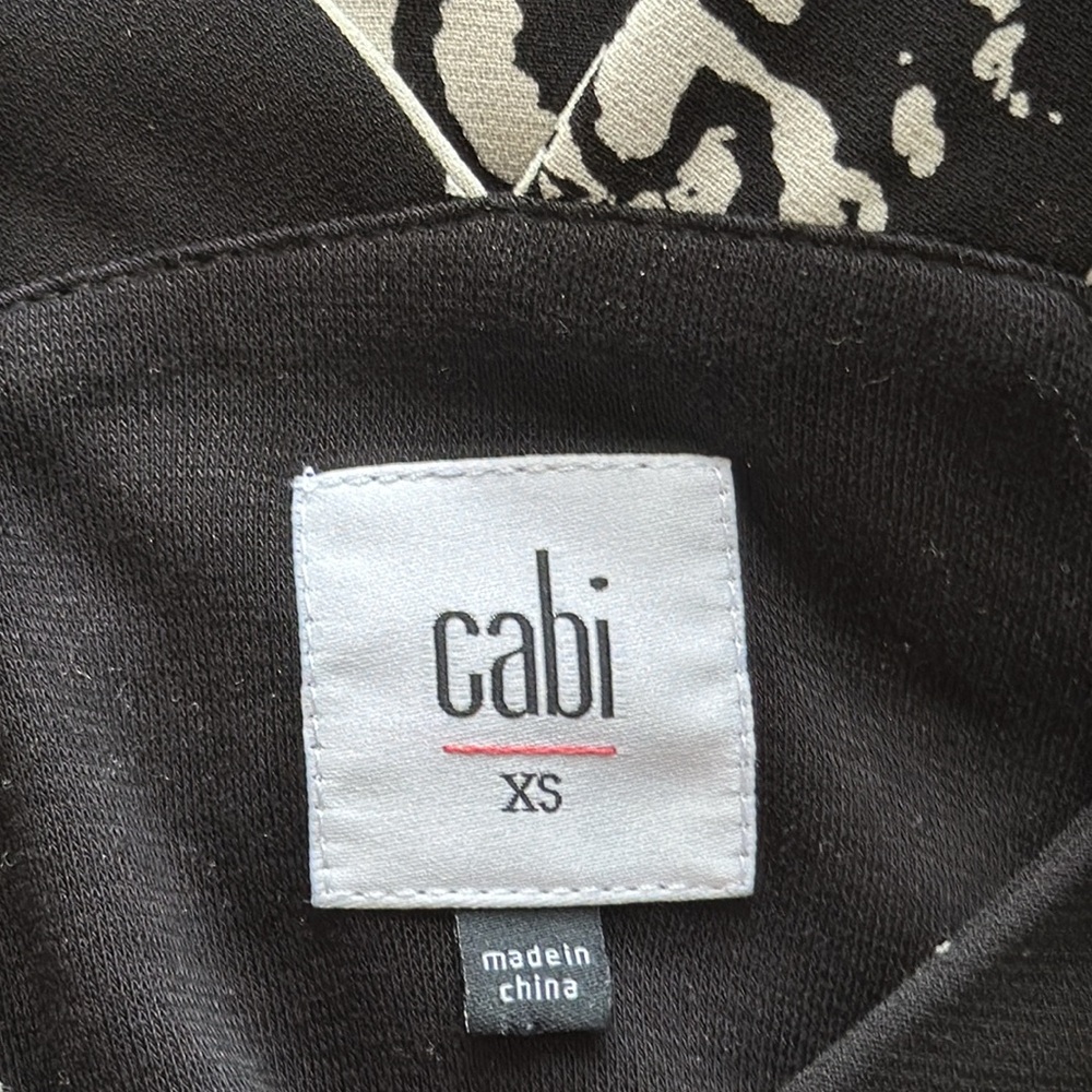 CAbi Parma B&W Floral Racerback Dress - Picture 9 of 11